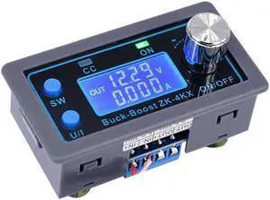 ZK-4KX CNC DC DC Buck Boost Converter CC CV 0.5-30V 4A Power Module Adjustable Regulated Power Supply Solar Battery Charging ZK-4KX CNC DC DC Buck Boost Converter CC CV 0.5-30V 4A Power Module Adjustable Regulated Power Supply Solar Battery Charging