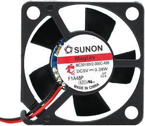 2cps 30mm fan For Sunon MC30100V2-000C-A99 3010 5V 0.38W Quiet Cooling Fan 4.6CFM 8000RPM