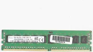 HP 752368-581 8Gb 1 X 8Gb 2133Mzh Pc417000 Cas15 Ecc Registered Single Rank Ddr4 Sdram 288Pin Dimm
