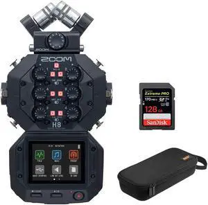 Zoom H8 8-Input / 12-Track Portable Handy Recorder