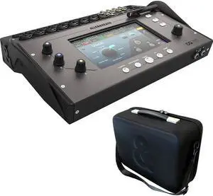 Allen & Heath CQ-18T Compact 18-Channel Digital Mixer with Touchscreen Bundle with Padded Carrying Soft Case for CQ-18T