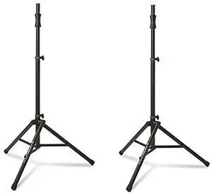 Ultimate Support TS-100B (2-Pack) Lift-Assist Aluminum Tripod Speaker Stands