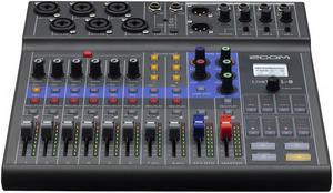 Zoom LiveTrak L-8 Portable 8-Channel Digital Mixer and Multitrack Recorder