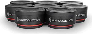 IsoAcoustics ISO-PUCK MINI Vibration Isolators for Small Studio Monitors and Speakers (8-pack)