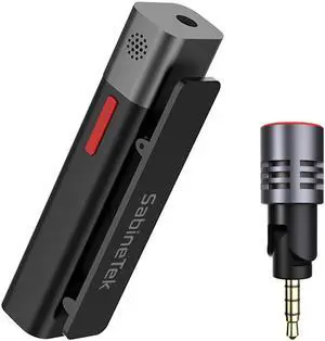 SabineTek SmartMike+ PRO Bundle True Wireless Stereo Mic for Content Creators - Black
