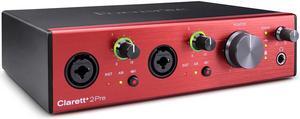 Focusrite Clarett+ 2Pre 10-in / 4-out Audio Interface
