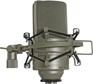 MXL 990 Large-Diaphragm Cardioid Condenser Microphone (Champagne)