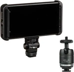 PORTKEYS PT5 II 5" 4K HDMI Touchscreen Monitor with 3D LUT Support Bundle with Vello Multi-Function Ball Head