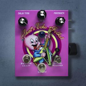 MG Music Thats Echo Folks With Pigstail Delay Guitar Pedal