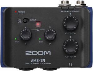 Zoom AMS-24 2x4 USB-C Audio Interface