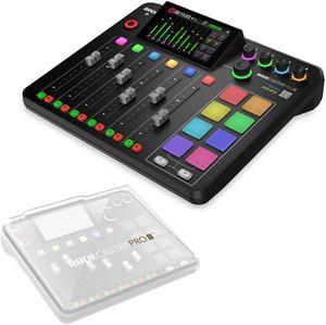 RØDE RØDECaster Pro II Integrated Audio Production Studio Bundle with RODECover II Polycarbonate Cover