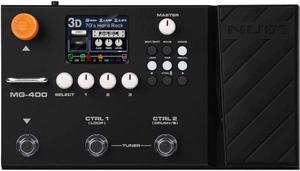 NUX MG-400 Multi Effects Pedal ,Dual DSP Multi-Fx Processor for Guitar and Bass
