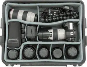 SKB Cases 3i-2217-8DL iSeries Professional Camera Case, Black/Gray