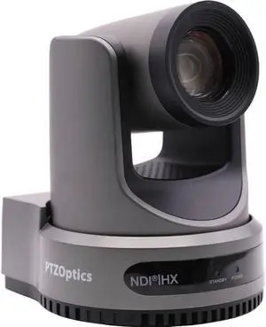 PTZOptics Move 4K SDI/HDMI/USB/IP PTZ Camera with 20x Optical Zoom (Gray)