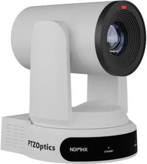 PTZOptics Move 4K SDI/HDMI/USB/IP PTZ Camera with 30x Optical Zoom (White)