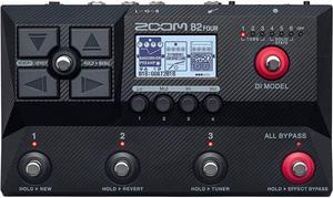 Zoom B2 Four Amplifier and FX Emulator Pedal