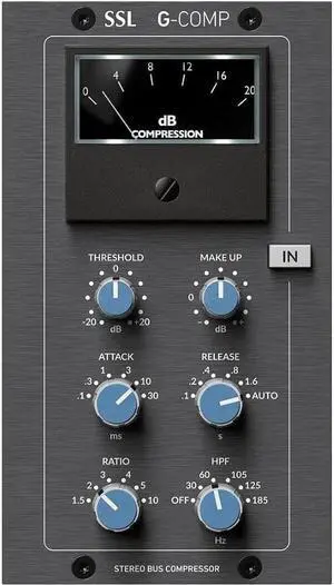 Solid State Logic SSL Stereo Bus Compressor Module for 500 Format Rack