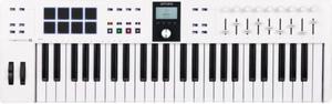 Arturia KeyLab Essential mk3 49-Key Universal MIDI Controller and Software (White)