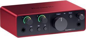 Focusrite Scarlett Solo USB-C Audio Interface (4th Generation)