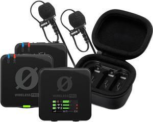 RODE Wireless PRO 2-Person Clip-On Wireless Microphone System/Recorder with Lavaliers (2.4 GHz)