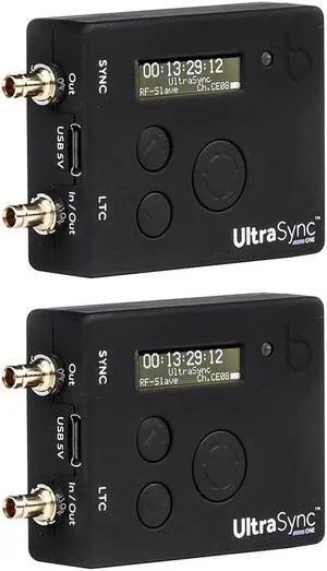 Atomos UltraSync ONE RF Timecode Sync for AtomX Sync and Ninja V (2-Pack)