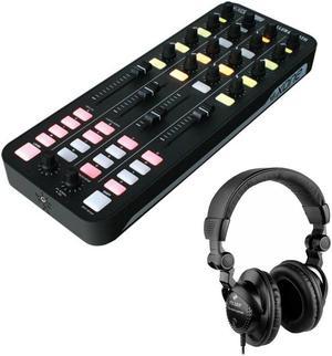 Allen & Heath AH-XONE:K2 XONE:K2 Professional USB DJ MIDI Controller Bundle with Polsen HPC-A30 Closed-Back Studio Monitor Headphones