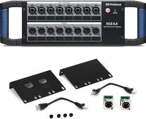 PreSonus NSB 8.8 - 8 x 8 AVB-Networked Stage Box Bundle with PreSonus Rackmount Kit for NSB 8.8 AVB Network Stage Box
