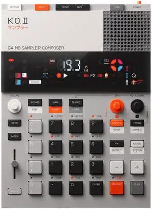 teenage engineering EP-133 K.O. II Portable Sampler Composer