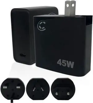 Core SWX XPD-45 Universal 45W USB-C PD Wall Charger with Cable