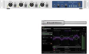 RME Fireface 802 FS 60-Channel USB-B Audio/MIDI Interface Bundle with SONARWORKS SoundID Reference Speaker and Headphone Calibration Software with Measurement Microphone