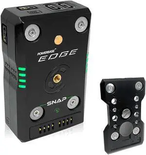 Core SWX Powerbase EDGE SNAP 49Wh Smart-Stacking Battery Pack Bundle with Core SWX Quick Release Plate for Powerbase EDGE SNAP Battery