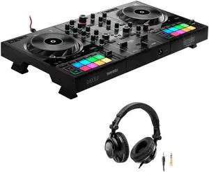 Hercules DJControl Inpulse 500 DJ Software Controller Bundle with Hercules HDP DJ60 Closed-Back, Over-Ear DJ Headphones Hercules DJControl Inpulse 500 DJ Software Controller Bundle with Hercules HDP DJ60 Closed-Back, Over-Ear DJ Headphones
