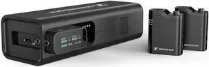 Sennheiser Profile 2-Person Clip-On Wireless Audio System/Recorder for Camera & Smartphone (2.4 GHz)