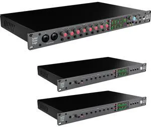 Solid State Logic SSL 18 USB-C Audio/MIDI Interface Bundle with Solid State Logic ALPHA 8 AD/DA Converter/Expander and USB-C Audio Interface (Pair)