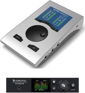 RME Babyface Pro FS 24-Channel 192kHz Bus-Powered USB Audio Interface Bundle with Ferrofish Pulse8 AE 8x8 AD/DA Converter with ADAT