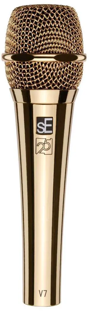 sE Electronics Studio-Grade Handheld Supercardioid Microphone (Gold)