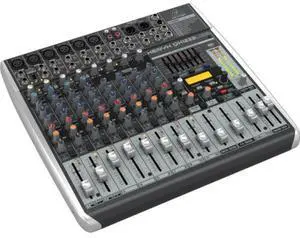 Behringer XENYX QX1222USB Premium Analog 16-Input Mixer with Multi-FX and USB/Audio Interface (Wireless Ready)