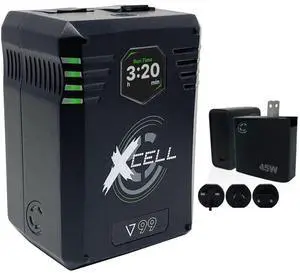 Core SWX XCell Micro-Sized Smart Battery (99Wh, V-Mount) Bundle with Core SWX XPD-45 Universal 45W USB-C PD Wall Charger with Cable