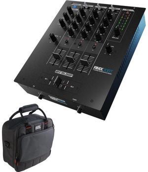 Reloop RMX-30 BT 3-Channel Bluetooth DJ Mixer Bundle with Gator Cases G-MIXERBAG-1212 Padded Nylon Mixer/Equipment Bag (12.0 x 12.0 x 5.5")