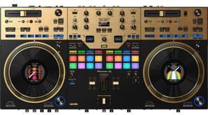 Pioneer DJ DDJ-REV7 2-Channel rekordbox and Serato DJ Pro Controller with Motorized Jog Wheels (Limited Edition Gold)