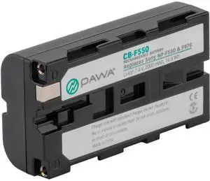 Portkeys PT5 III Camera Monitor 5.4" 800nits Bundle with Pawa NP-F550 Lithium-Ion Battery Pack (7.4V, 2000mAh), Watson Compact AC/DC Charger for L&M Series Batteries