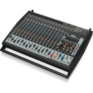 Behringer Europower PMP6000 1600W 20-Input Powered PA Mixer with Dual Multi-FX Processor and Feedback Eliminator Behringer Europower PMP6000 1600W 20-Input Powered PA Mixer with Dual Multi-FX Processor and Feedback Eliminator