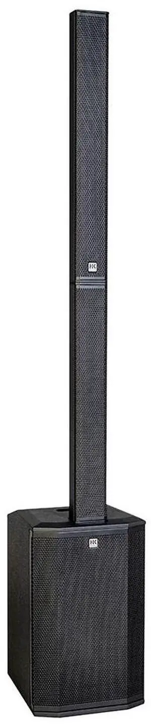 HK Audio POLAR 12 MK2 2000W Total Active Line Array Column PA System with 12" Sub