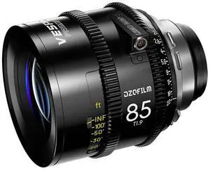 DZOFILM Vespid 2 85mm T1.9 Cinema Prime Lens  Full-Frame PL Mount Manual Focus Lens for Professional Filmmaking
