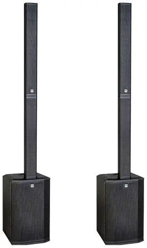 HK Audio POLAR 12 MK2 2000W Total Active Line Array Column PA System with 12" Sub (Pack of 2) HK Audio POLAR 12 MK2 2000W Total Active Line Array Column PA System with 12" Sub (Pack of 2)