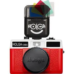 Holga 135BC 35mm Bent Corners Film Camera with 12MCF Flash Holga 135BC 35mm Bent Corners Film Camera with 12MCF Flash