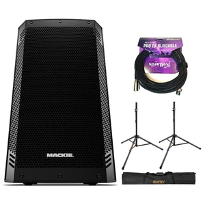 Mackie Thrash15v2 15 1300W Loudspeaker Bundle with Stand & 2x 20' XLR Cable Mackie Thrash15v2 15 1300W Loudspeaker Bundle with Stand & 2x 20' XLR Cable