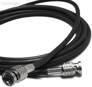 Canare 25' L-3CFW RG59 HD-SDI Coaxial Cable with Male BNCs (Black)