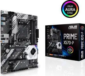 ASUS PRIME X570-P (90MB11N0-M0EAY0) AM4 AMD X570 SATA 6Gb/s ATX AMD Motherboard