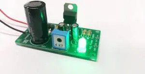 Adj Power Supply LM317 Kit by NightFire Electronics